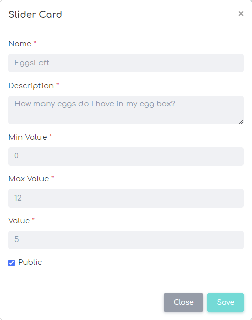 set numberish card values