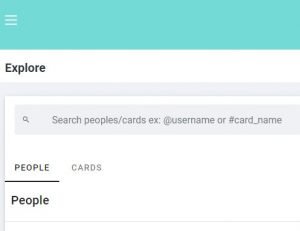 search numberish people and cards